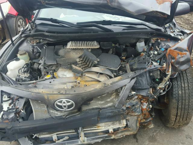 4T4BF3EK3BR205781 - 2011 TOYOTA CAMRY BASE GRAY photo 7