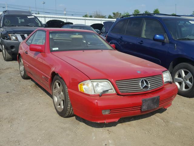 WDBFA76E7SF116071 - 1995 MERCEDES-BENZ SL 600 RED photo 1