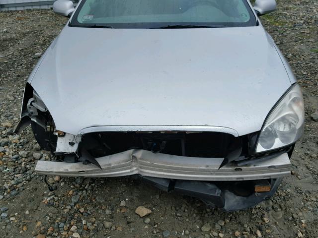 1G4HD57179U130412 - 2009 BUICK LUCERNE CX SILVER photo 7