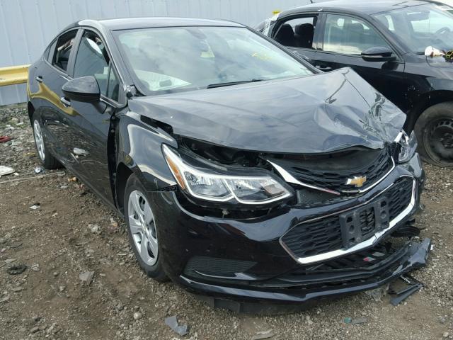 1G1BC5SM8G7249721 - 2016 CHEVROLET CRUZE LS BLACK photo 1