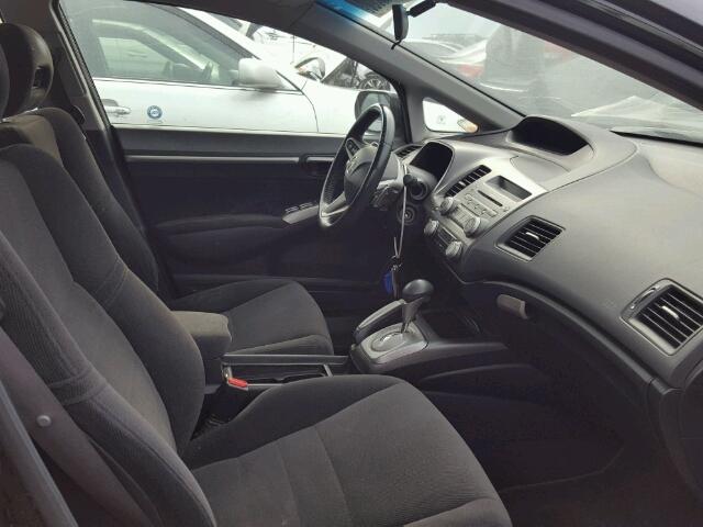 2HHFD56516H201700 - 2006 ACURA CSX TOURIN BLACK photo 5