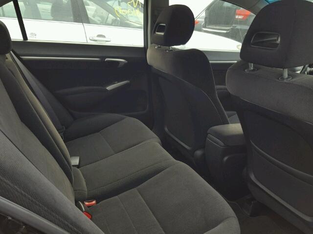 2HHFD56516H201700 - 2006 ACURA CSX TOURIN BLACK photo 6