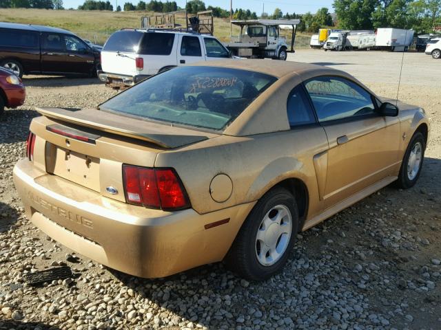 1FAFP4040YF244133 - 2000 FORD MUSTANG GOLD photo 4