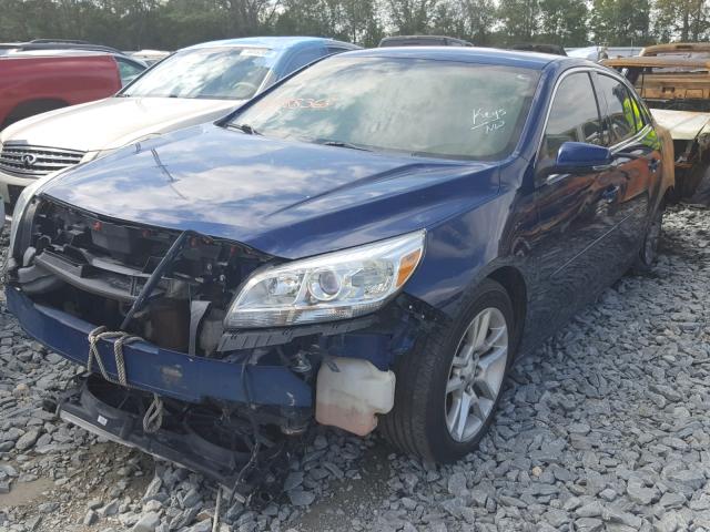 1G11C5SA7DU100800 - 2013 CHEVROLET MALIBU 1LT ლურჯი ფოტო 2
