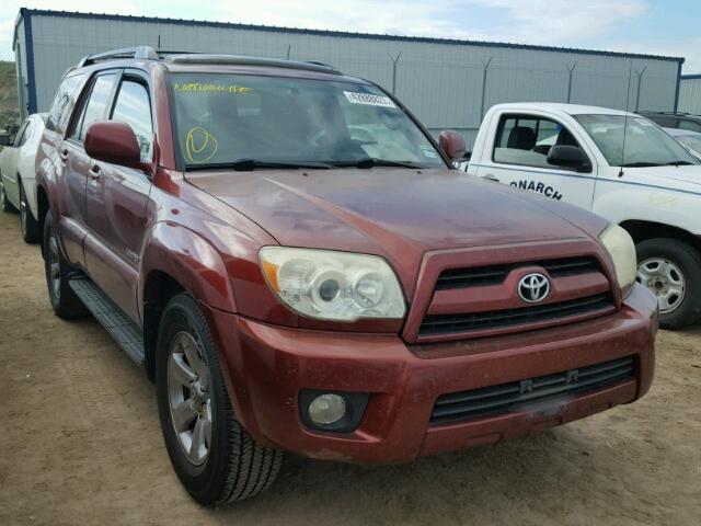 JTEZU17RX88092703 - 2008 TOYOTA 4RUNNER LI MAROON photo 1