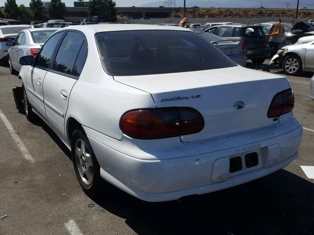 1G1NE52J73M662464 - 2003 CHEVROLET MALIBU LS თეთრი ფოტო 3