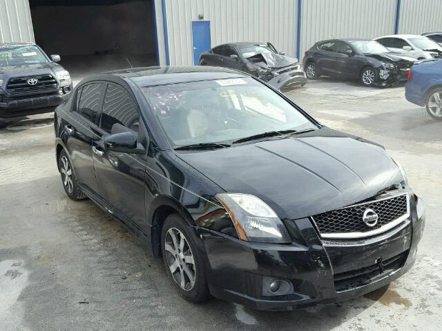 3N1AB6AP4BL725722 - 2011 NISSAN SENTRA BLACK photo 1