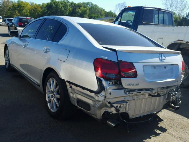 JTHCH96S560013031 - 2006 LEXUS GS GENERAT SILVER photo 3