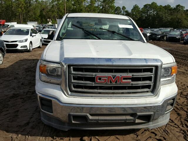 1GTN1TEC0FZ900361 - 2015 GMC SIERRA WHITE photo 9