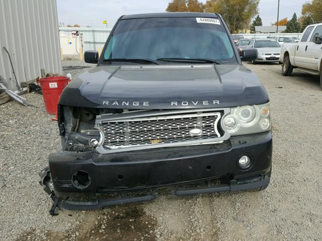 SALMF13456A224297 - 2006 LAND ROVER RANGE ROVE BLACK photo 9