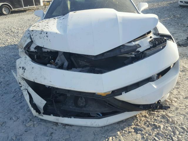 2G1FD1E36F9241916 - 2015 CHEVROLET CAMARO LT WHITE photo 9