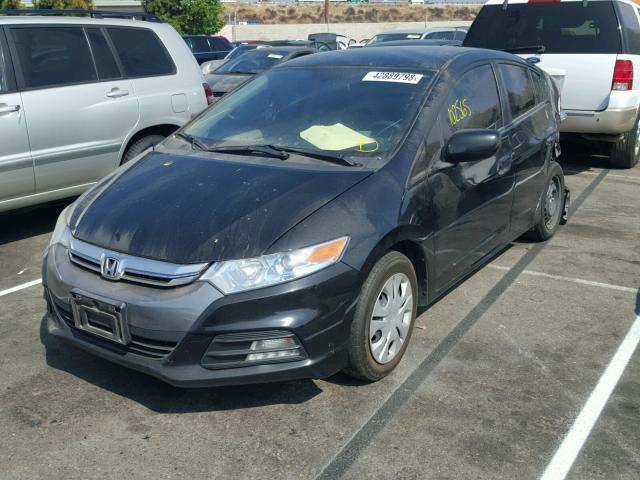 JHMZE2H35ES003005 - 2014 HONDA INSIGHT BLACK photo 2