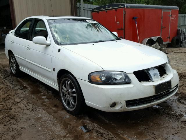 3N1AB51D14L735756 - 2004 NISSAN SENTRA SE- WHITE photo 1