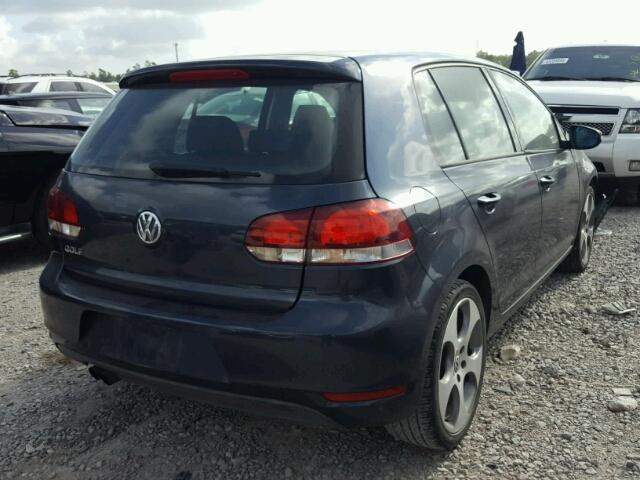 WVWDA7AJ5BW310918 - 2011 VOLKSWAGEN GOLF BLUE photo 4