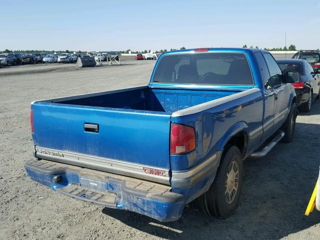 1GTDT19WXY8144643 - 2000 GMC SONOMA BLUE photo 4