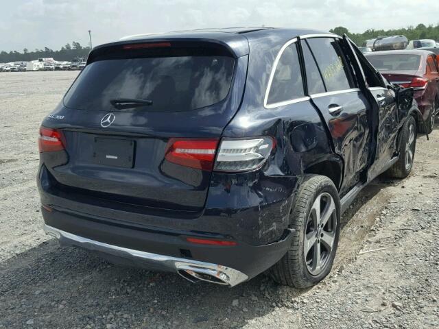 WDC0G4JB4JV057691 - 2018 MERCEDES-BENZ GLC 300 BLACK photo 4