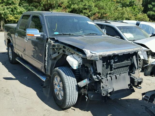 1FTFW1EF7BFD00615 - 2011 FORD F150 GRAY photo 1