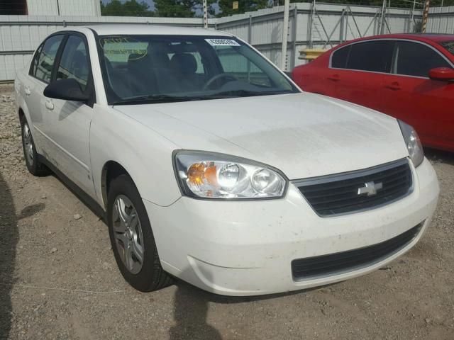 1G1ZS51826F177750 - 2006 CHEVROLET MALIBU LS თეთრი ფოტო 1