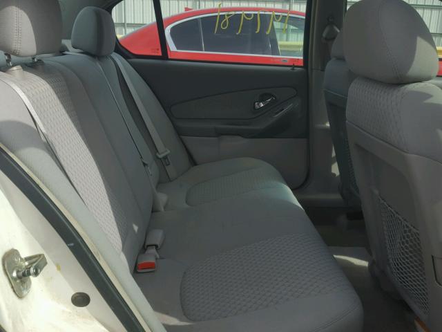 1G1ZS51826F177750 - 2006 CHEVROLET MALIBU LS თეთრი ფოტო 6