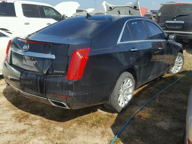 1G6AW5SXXE0128928 - 2014 CADILLAC CTS BLACK photo 4