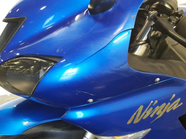 JKAZX4P198A041025 - 2008 KAWASAKI ZX600 P BLUE photo 10