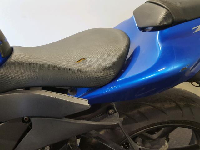 JKAZX4P198A041025 - 2008 KAWASAKI ZX600 P BLUE photo 13