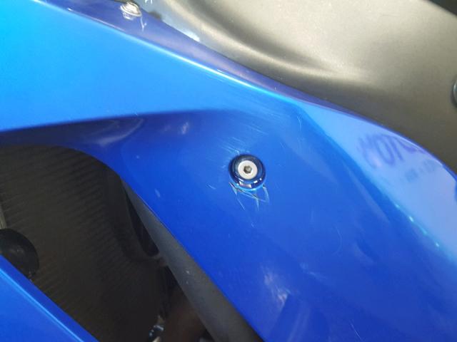 JKAZX4P198A041025 - 2008 KAWASAKI ZX600 P BLUE photo 14