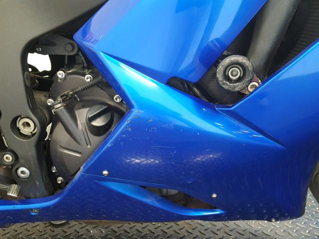 JKAZX4P198A041025 - 2008 KAWASAKI ZX600 P BLUE photo 17