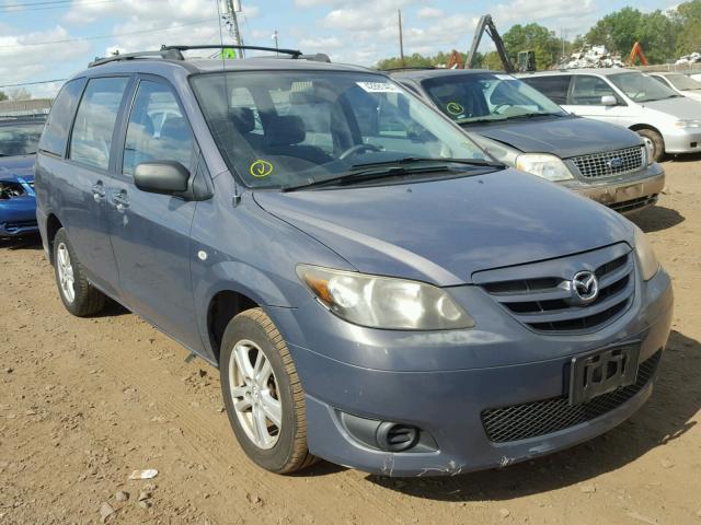 JM3LW28A260557318 - 2006 MAZDA MPV GRAY photo 1