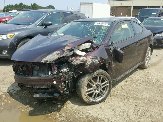 JTKDE167390294965 - 2009 TOYOTA SCION TC 栗色 照片 2