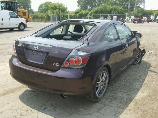 JTKDE167390294965 - 2009 TOYOTA SCION TC 栗色 照片 4