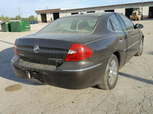 2G4WD582281157784 - 2008 BUICK LACROSSE C BROWN photo 4