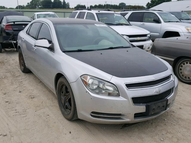 1G1ZC5E00AF165137 - 2010 CHEVROLET MALIBU 1LT SILVER photo 1