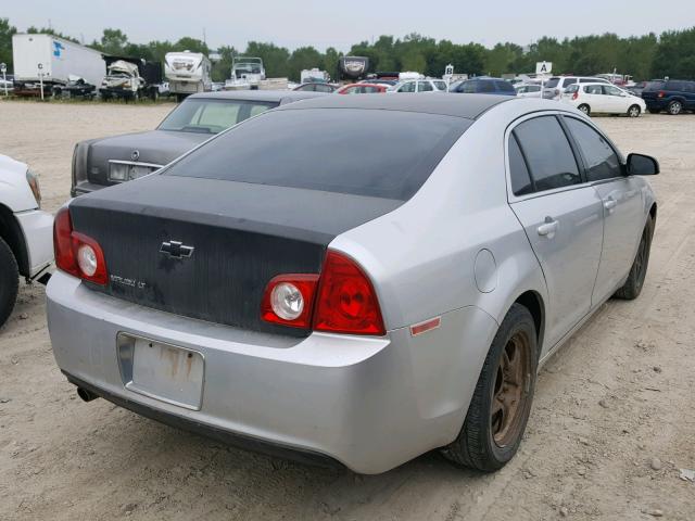 1G1ZC5E00AF165137 - 2010 CHEVROLET MALIBU 1LT SILVER photo 4