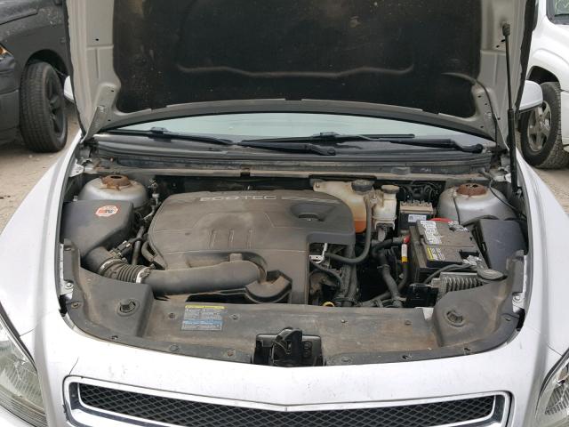 1G1ZC5E00AF165137 - 2010 CHEVROLET MALIBU 1LT SILVER photo 7