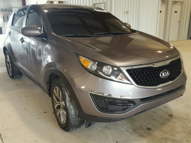 KNDPB3AC5E7556516 - 2014 KIA SPORTAGE B GRAY photo 1