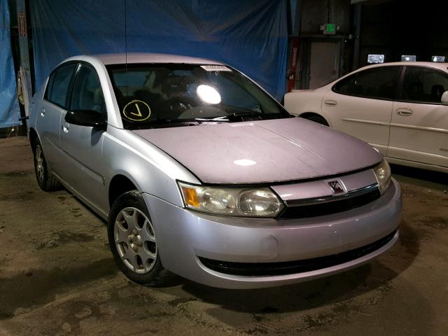 1G8AZ52F53Z177324 - 2003 SATURN ION LEVEL SILVER photo 1