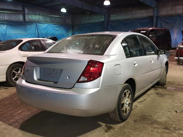 1G8AZ52F53Z177324 - 2003 SATURN ION LEVEL SILVER photo 4