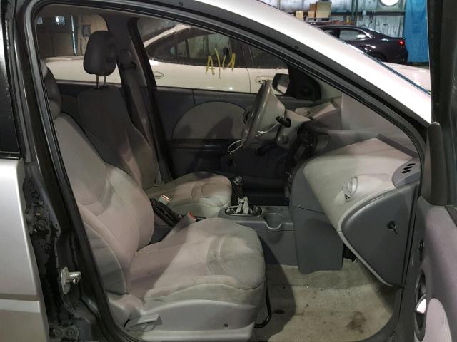 1G8AZ52F53Z177324 - 2003 SATURN ION LEVEL SILVER photo 5