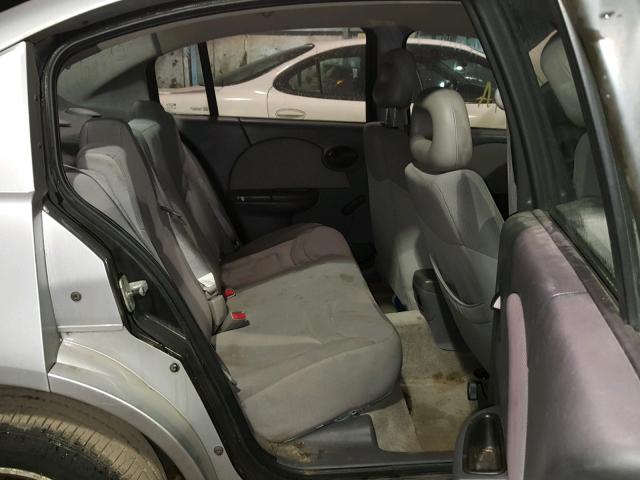 1G8AZ52F53Z177324 - 2003 SATURN ION LEVEL SILVER photo 6