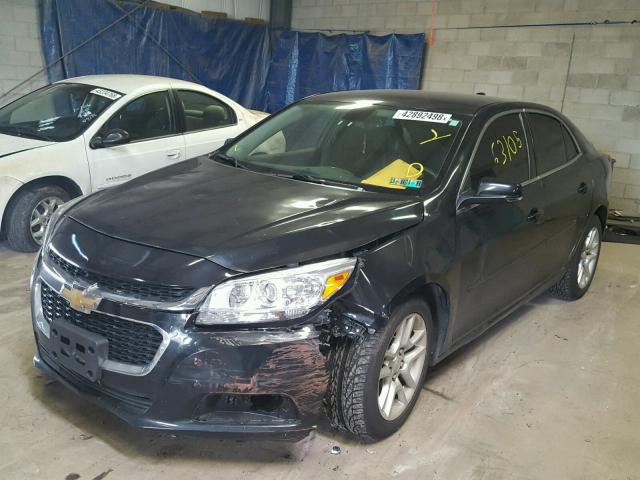 1G11C5SL8FF306278 - 2015 CHEVROLET MALIBU 1LT BLACK photo 2