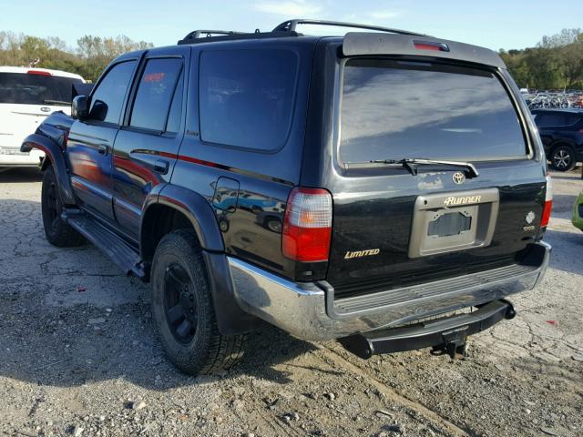 JT3HN87R0T0030485 - 1996 TOYOTA 4RUNNER LI BLACK photo 3