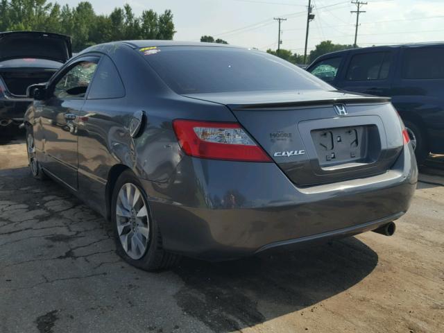 2HGFG1B9XBH511545 - 2011 HONDA CIVIC EXL GRAY photo 3