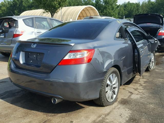 2HGFG1B9XBH511545 - 2011 HONDA CIVIC EXL GRAY photo 4
