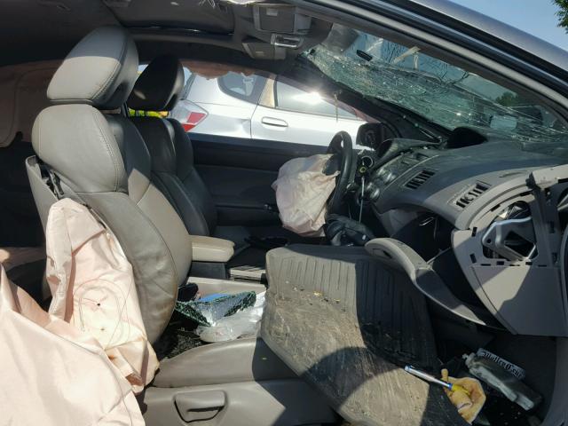 2HGFG1B9XBH511545 - 2011 HONDA CIVIC EXL GRAY photo 5