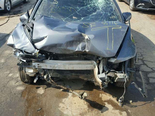 2HGFG1B9XBH511545 - 2011 HONDA CIVIC EXL GRAY photo 7