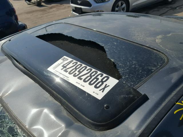 2HGFG1B9XBH511545 - 2011 HONDA CIVIC EXL GRAY photo 9