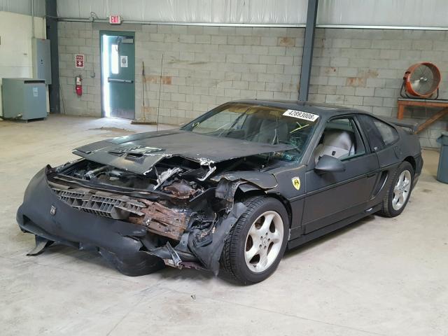 1G2PG1196JP206692 - 1988 PONTIAC FIERO GT CHARCOAL photo 2