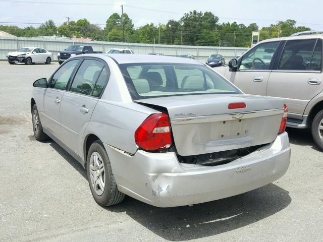 1G1ZS58F68F120586 - 2008 CHEVROLET MALIBU LS Gümüş foto 3