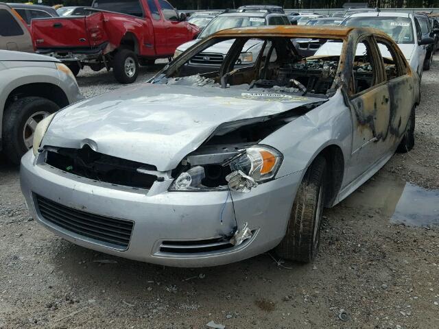 2G1WF5EK3B1133271 - 2011 CHEVROLET IMPALA LS BURN photo 2